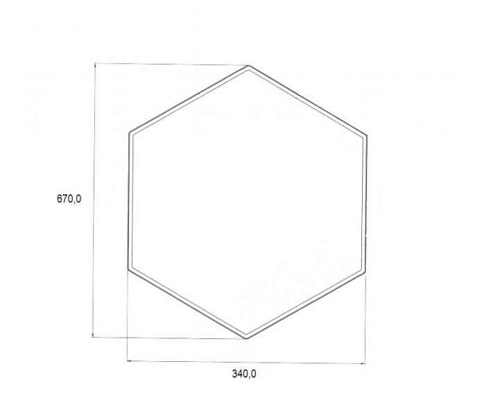 Nawierzchnia z płyt HEXAGON 15